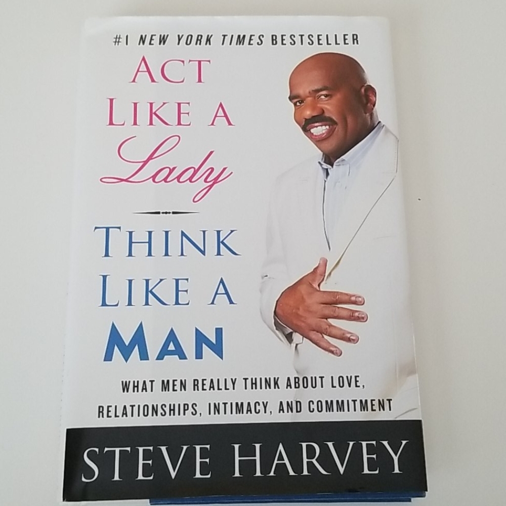 Act like a lady think like a man hard cover book